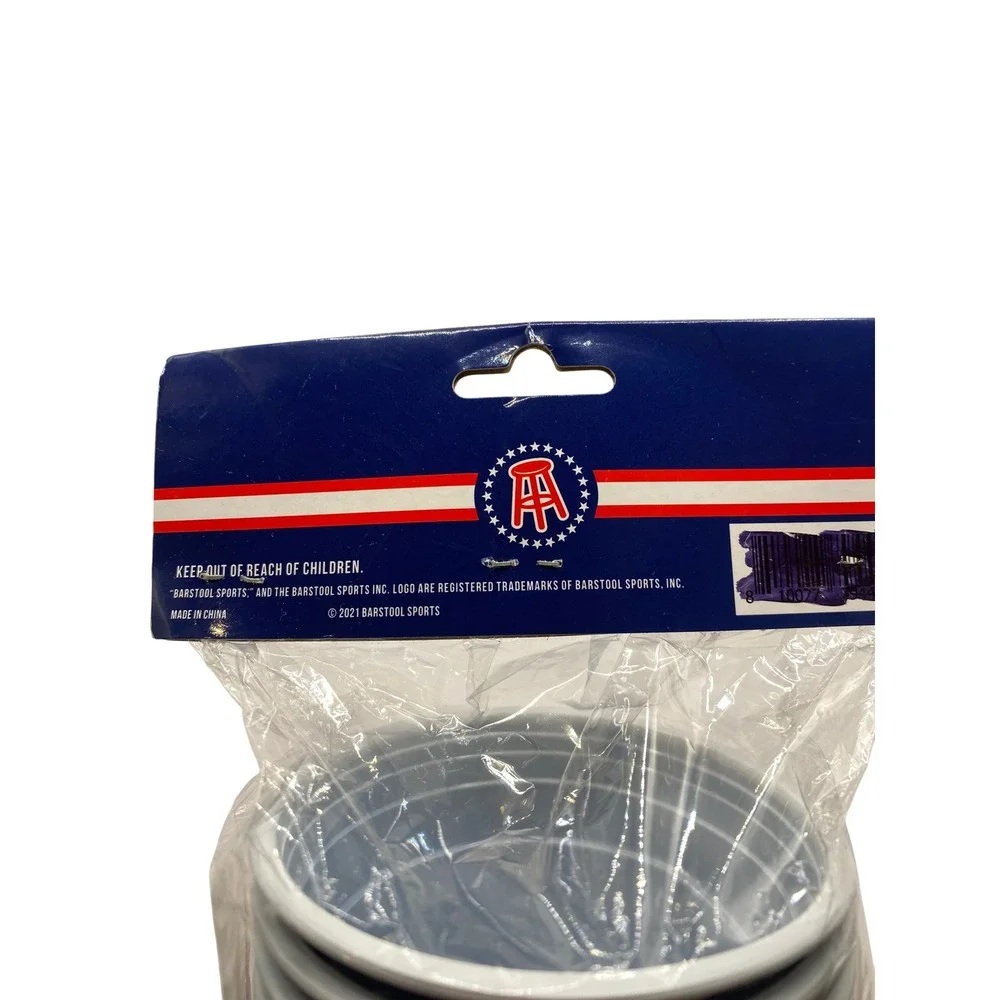 Beer Pong Barstool Sports 14 Pack Blue Drink Cups‎ Party Supplies New Flip Cup